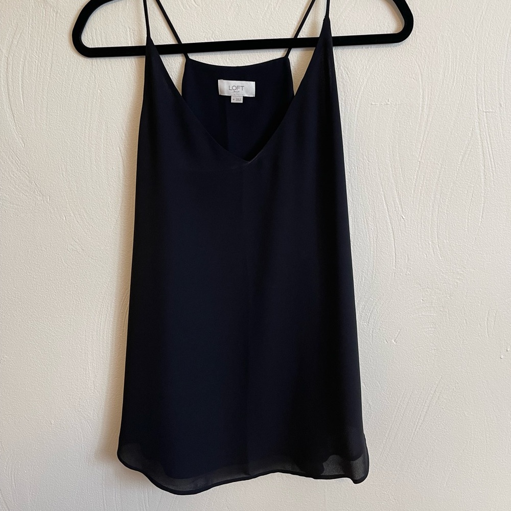 Loft spaghetti strap tank top size M